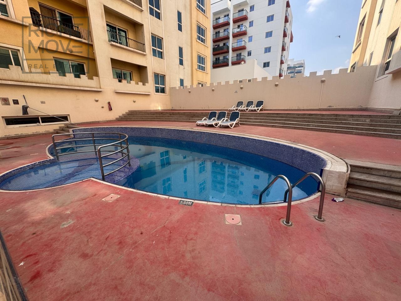 Al Jawzaa Living: Furnished 1BR with Private Pool Access photo 2