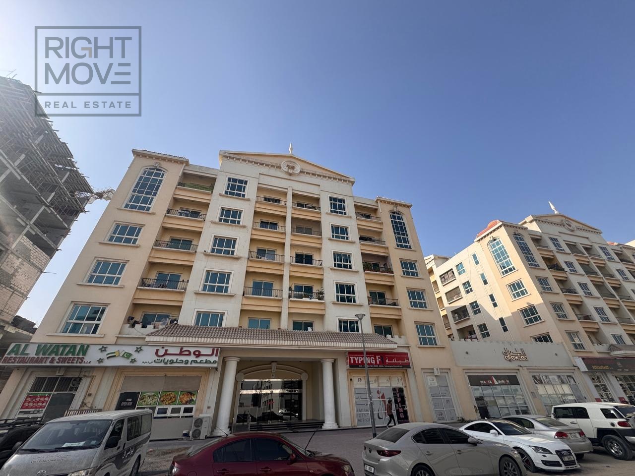Al Jawzaa Living: Furnished 1BR with Private Pool Access